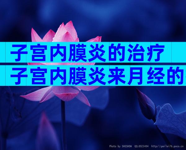 子宫内膜炎的治疗 子宫内膜炎来月经的症状有哪些